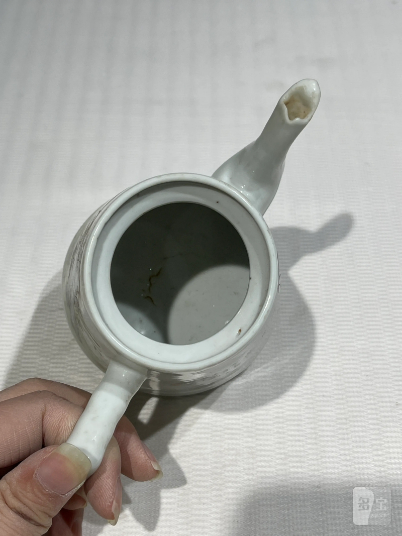 清代 粉彩茶壶一组十二件 - 图68